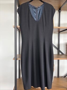 Classic Black Women's Sheath Dress